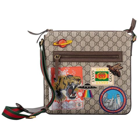 gucci tiger messeger bag|gucci crossbody men's bag.